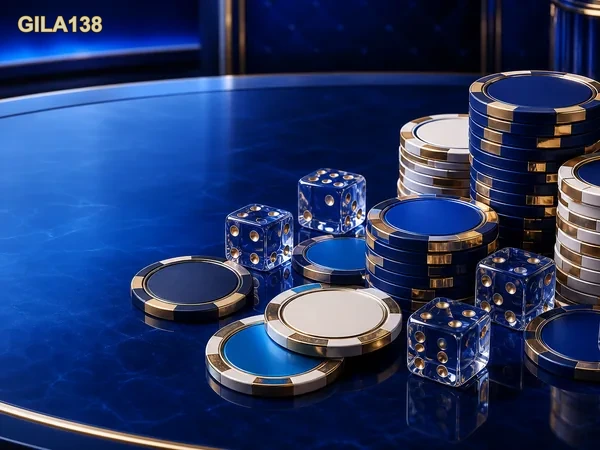 Ilustrasi Treasure Slot Games dengan reel dan simbol bertema emas 2